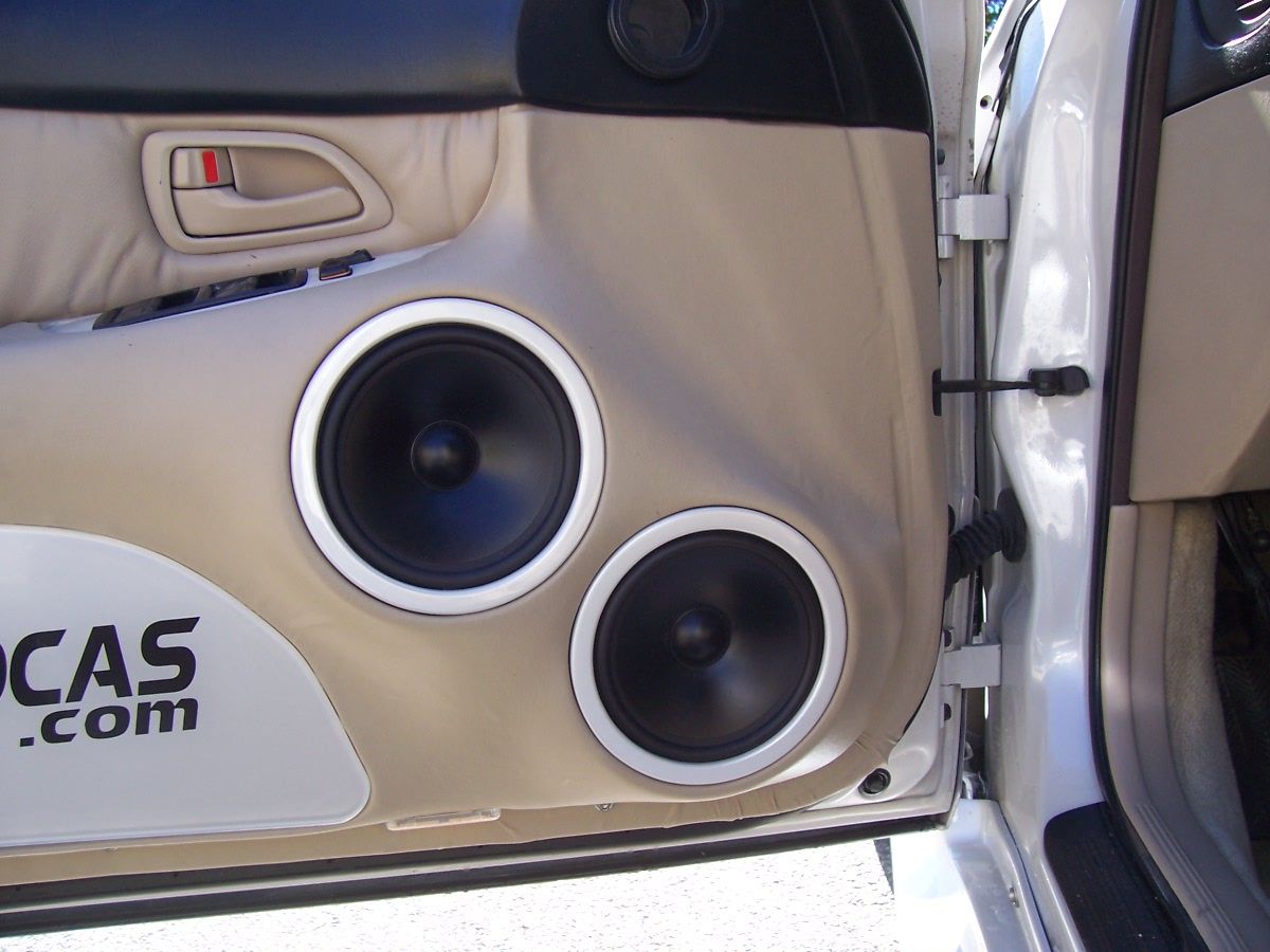 NH GS300 CUSTOM INTERIOR / EXTERIOR Stereo Sub Box Amp rack Door panels